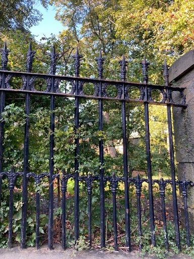 Railings on Doune Terrace