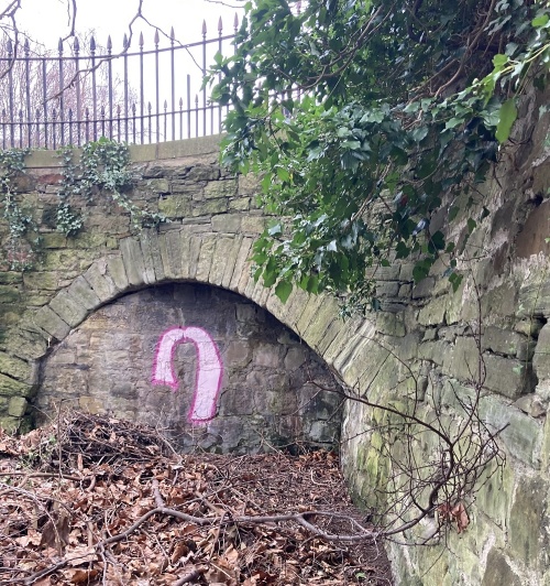 Mill lade arch at Mackenzie Bridge