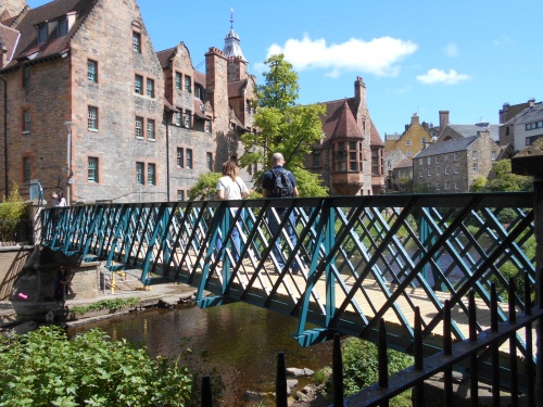 Dean Village Footbridge Reopened Dean Valley Regeneration Dean Village Footbridge Reopened Dean Valley Regeneration